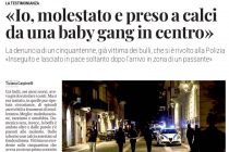 Perseguitato da adolescenti stranieri perché italiano a Monfalcone