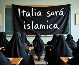 Vogliono imporre il burqa nelle scuole anche alle vostre figlie