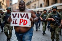 Africano stupra donna italiana, Pd: “Colpa del fascismo”