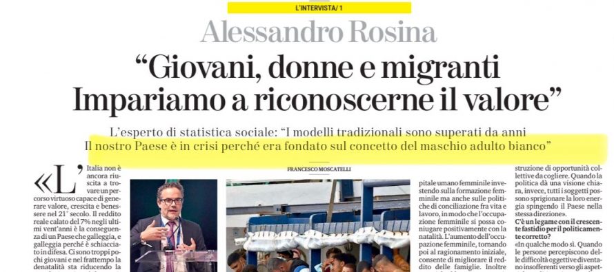 Il fanatico razzismo che vuole sostituire il maschio italiano con gli africani