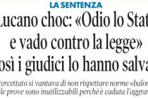 “Odio l’Italia”, così le toghe rosse hanno salvato il fuorilegge Lucano