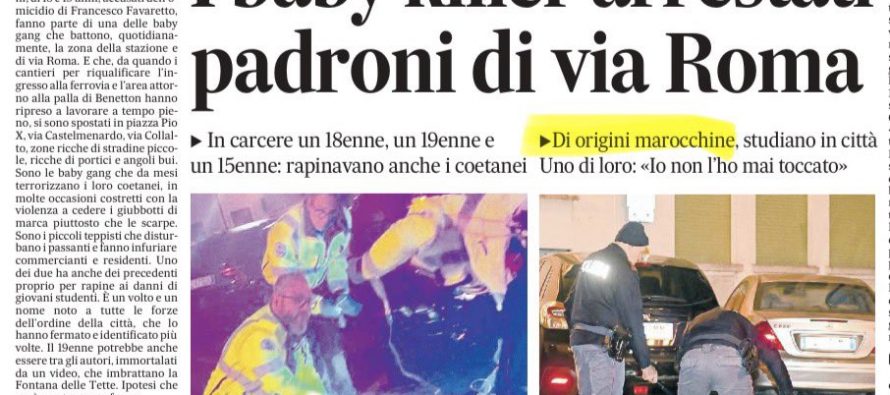 Sgozzano italiano e media sinistra nascondono notizia: “Noi siamo padroni”