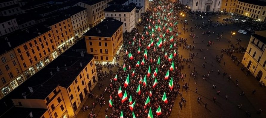 Patrioti in marcia contro islamizzazione: “Brescia è italiana”