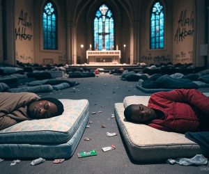 Sgomberata la chiesa di don Biancalani: vescovo fa sigillare ingressi, via i 100 immigrati