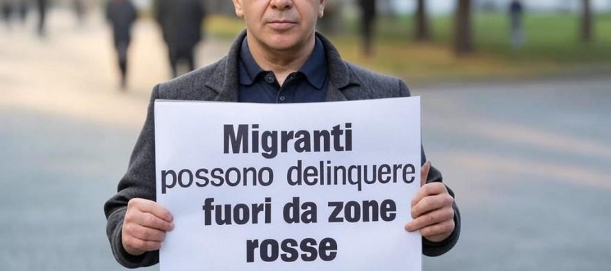 Prime espulsioni dalle ‘zone rosse’ di immigrati pericolosi ma non dall’Italia!