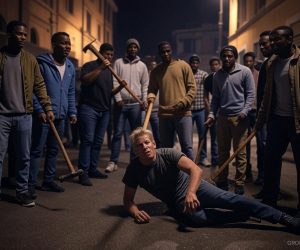 Migrante investe operatore centro accoglienza e poi lo prende a picconate