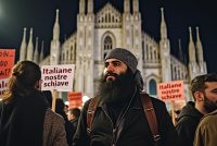 Milano, immigrato frusta la sua schiava in una baracca