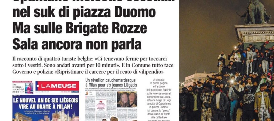 Violentate da 40 nordafricani in Piazza Duomo a Capodanno