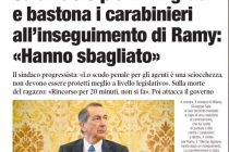 Caso Ramy, Ora Sala e Gabrielli chiedano scusa ai Carabinieri