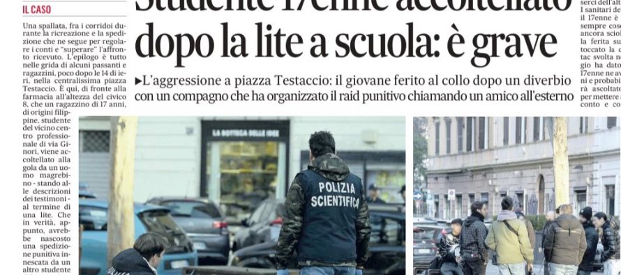 Sgozzato dal compagno di scuola islamico perché lo tocca