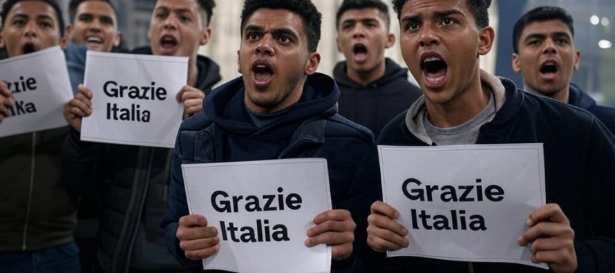 “Grazie di averci fatti entrare ora possiamo s******* le vostre donne”