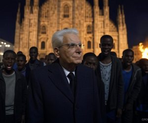 Mentre Mattarella parlava i suoi ‘patrioti’ umiliavano l’Italia