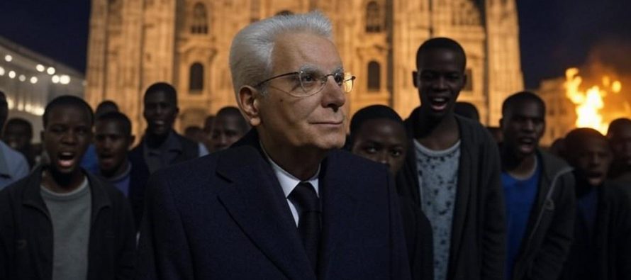 Mentre Mattarella parlava i suoi ‘patrioti’ umiliavano l’Italia