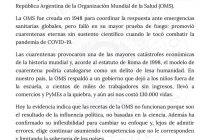 Anche l’Argentina di Milei fuori dall’OMS: Afuera!