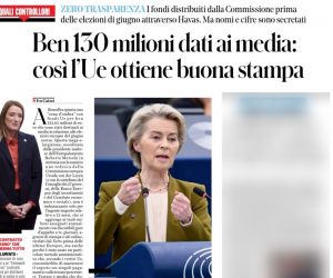 UE, 130 milioni di euro ai giornali per dire che la Ue è bella