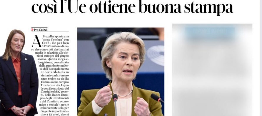 UE, 130 milioni di euro ai giornali per dire che la Ue è bella