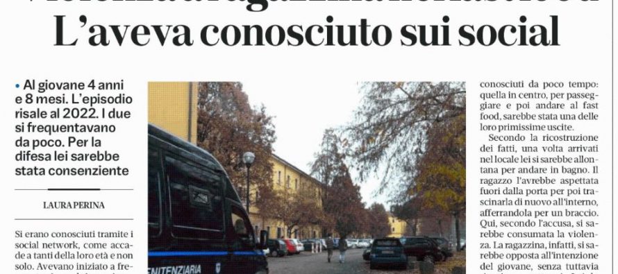 Si fida del maranza e lui la stupra nel bagno del locale