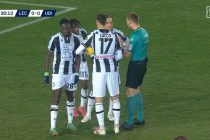 Lucca, l’unico italiano dell’Udinese tira il rigore contro tutti e segna