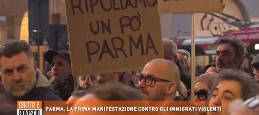 Meloni, li senti? Italiani in piazza le chiedono di cacciare i migranti – VIDEO