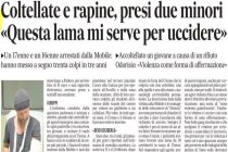 Maranza: “coltelli ci servono per sgozzare italiani”