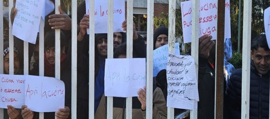 Richiedenti asilo bengalesi rifiutano il cibo italiano: “Non è Halal”