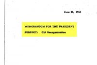 Kennedy era pronto a smantellare la CIA: ‘Stato nello Stato’