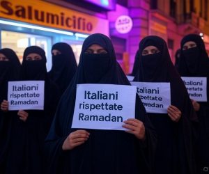 Islamici impongono Ramadan a italiani: bimbi senza merenda, salame e birra vietati