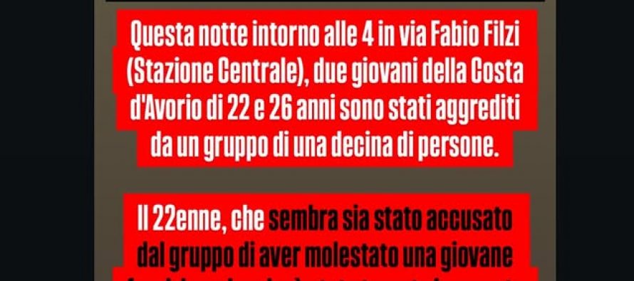 Milano, ronda di trenta persone massacra africano: aveva molestato una donna