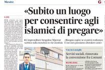 Mestre, ultimatum dei musulmani: subito una moschea a Venezia