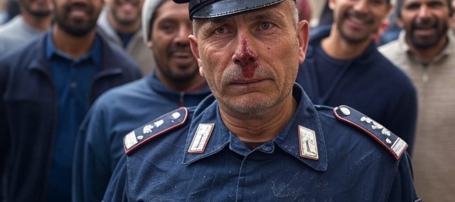 Immigrato prende a pugni carabiniere e gli spacca il naso
