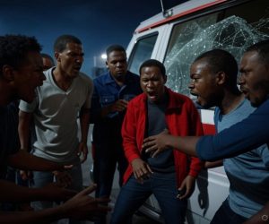 Cerca di uccidere chi lo soccorre, abbattuto col taser