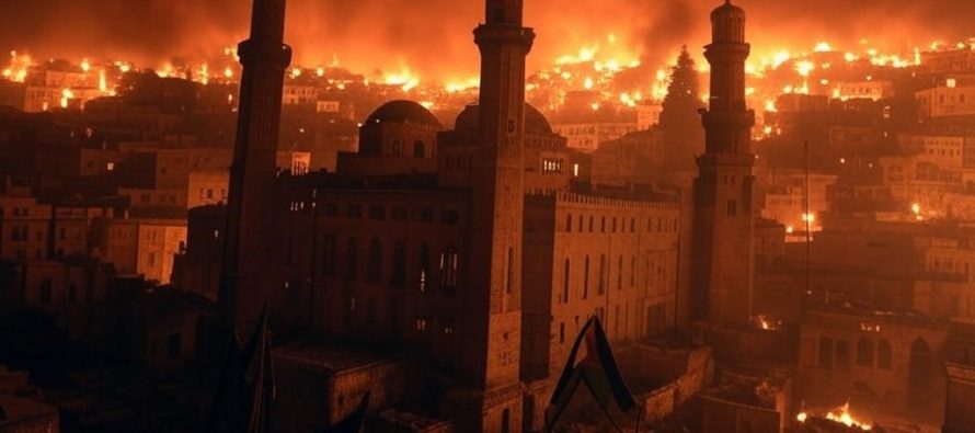 Israele in fiamme, islamici incendiano israele: “Bruciate tutto”