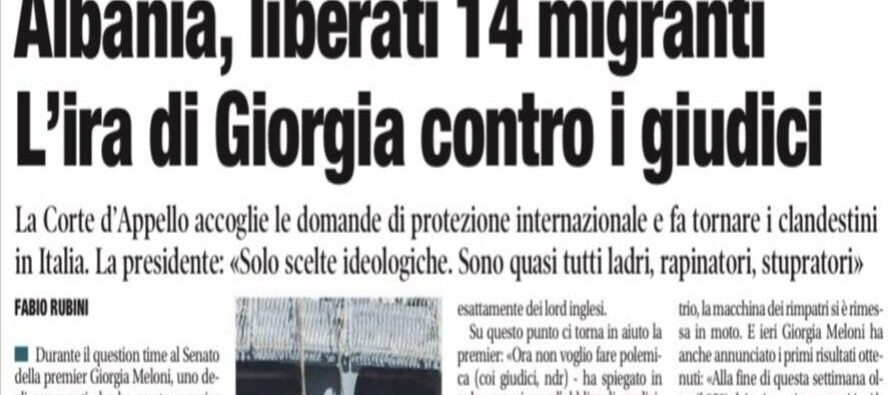 Toghe rosse riportano in Italia gli stupratori spediti in Albania