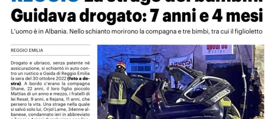 Uccise 4 bambini e una mamma: solo 7 anni per l’immigrato