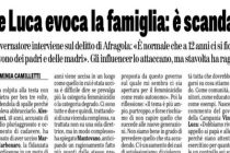 Ha ragione De Luca: Martina vittima dell’assenza della famiglia tradizionale