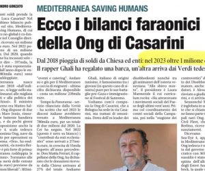 Pioggia di soldi sulla ONG di Casarini: traghettare migranti rende