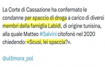 Aveva ragione Salvini: i tunisini erano una famiglia di spacciatori