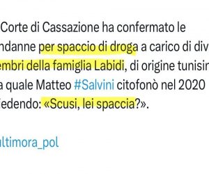 Aveva ragione Salvini: i tunisini erano una famiglia di spacciatori