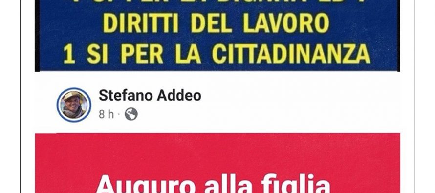 L’uomo che vuole morta la figlia di Meloni vuole dare la cittadinanza agli immigrati
