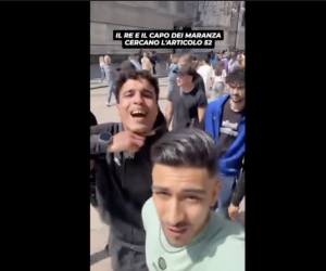 Boss dei maranza si riuniscono a Milano: “Siamo qui per sgozzarvi” – VIDEO
