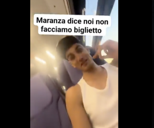 Maranza Sul Treno: “Viaggiamo Gratis, la Sinistra è con Noi” – VIDEO