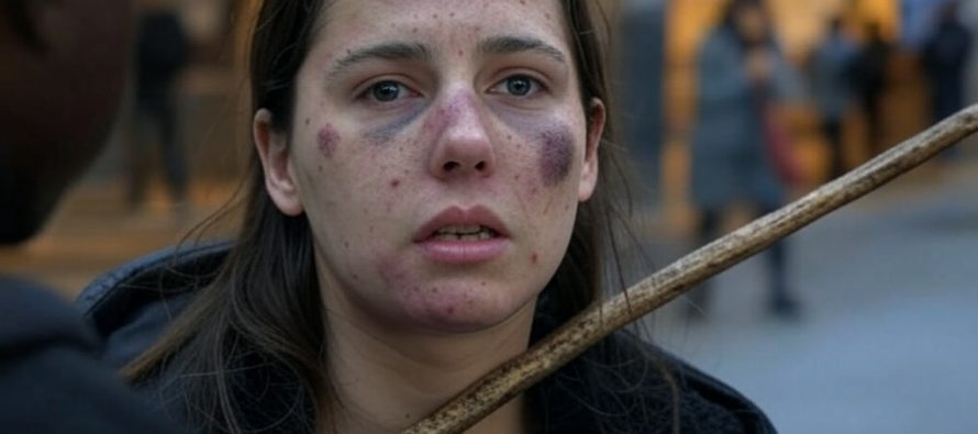 Ragazza italiana bastonata da immigrato nudo: “Credevo di morire” – VIDEO