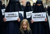Se volete un’Italia islamica andate a votare il Referendum del PD