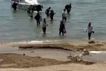 Sbarcano sulle spiagge e chiedono di essere accompagnati nei centri accoglienza – VIDEO