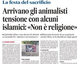 Animalisti fermano sacrificio animali: musulmani volevano sgozzare anche loro