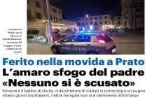 Ragazzo italiano in coma dopo pestaggio dal solito immigrato di seconda generazione