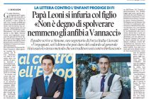 Padre contro il figlio segretario di Forza Italia Giovani: non sei degno di spolverare gli anfibi del generale