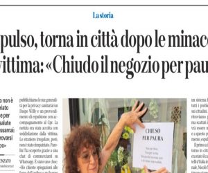 «Non riaprirò il mio negozio finché il mio molestatore non sarà espulso»
