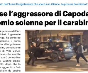Encomio solenne per il carabiniere che a Capodanno abbatté il terrorista islamico