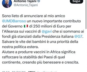 Le vostre tasse per vaccinare gli africani: 250 milioni di euro